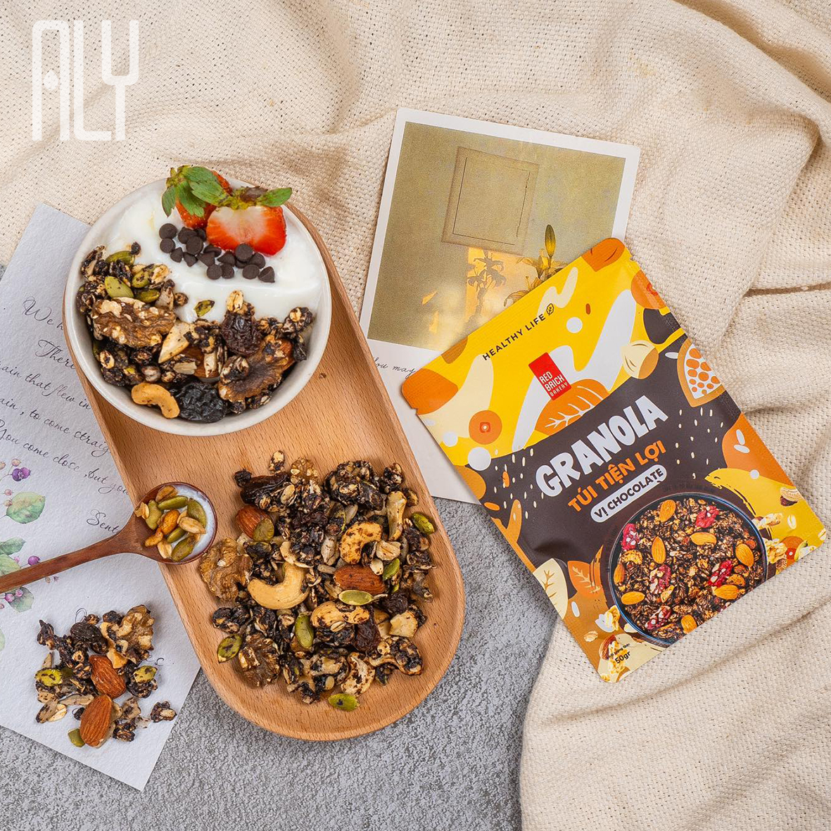 Bao Bì ALY - Chuyên Sản Xuất Bao Bì Granola Chất Lượng Cao